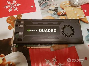 Scheda grafica professionale Nvidia Quadro K4000