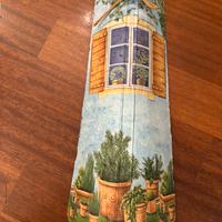 Coppo tegola decorazione decoupage