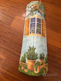 Coppo tegola decorazione decoupage