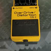 pedale x chitarra  Overdrive/Distortion BOSS OS-2