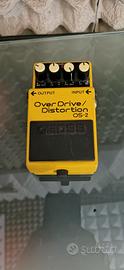 pedale x chitarra  Overdrive/Distortion BOSS OS-2