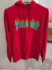thrasher felpa rossa L 