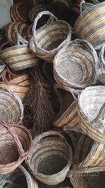 cestini varie misure artigianali fatti a mano