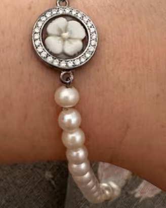 Bracciale cameo in argento 925