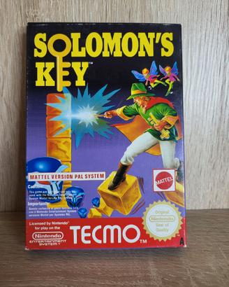 Videogame NES Solomon's key versione Mattel NUOVO