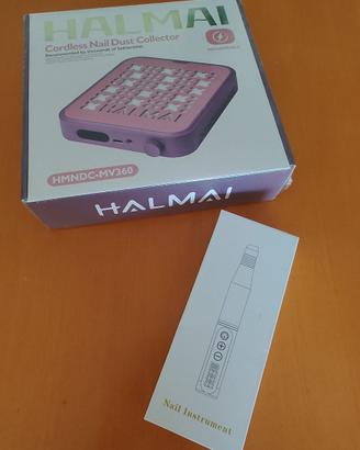 Aspiratore e Fresa per Unghie Ricaricabili NailArt