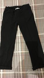 pantaloni neri twin set bimba bambina