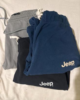 Due pantaloni Jeep + pantalone gratis