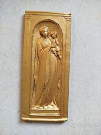 Placchetta "Madonna con bambino"