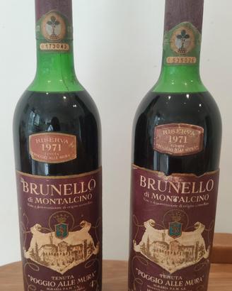 vino Brunello 1971