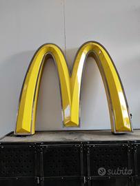 insegna McDonald's vintage originale 