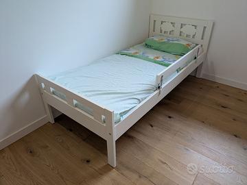 Letto KRITTER IKEA con materasso UNDERLING