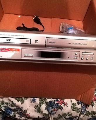 AIWA HV-DH10E video registratore lettore dvd 6 tes