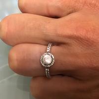 Anello Pandora punto luce