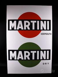 Insegna smaltata Martini