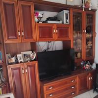 parete attrezzata stile classico