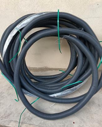Tubo corrugato DP PE Diam.63 nero MT 28