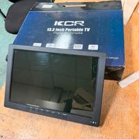 Mini TV portatile 13.3 pollici dvb-T2 - usata 