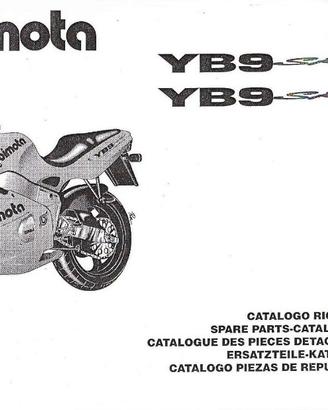 Catalogo ricambi Bimota YB9 SR SRI - copia