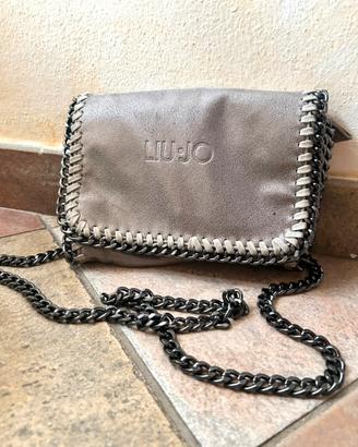 Borsa Liu Jo a Tracolla Metallizzata Y2K Nuova