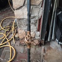 caposcala in ferro battuto 