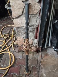 caposcala in ferro battuto 