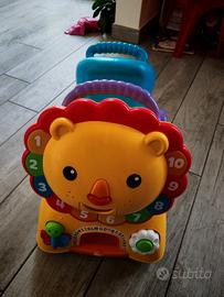 triciclo 3 in 1 primi passi leone Fisher Price 