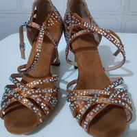 Scarpe da ballo n. 38 tacco cm 7