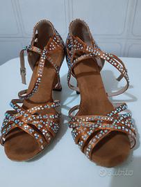 Scarpe da ballo n. 38 tacco cm 7