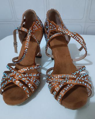 Scarpe da ballo n. 38 tacco cm 7