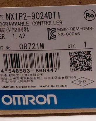 Plc Omron NX1P2-9024DT1