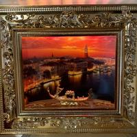 Quadro decorativo di Venezia vintage