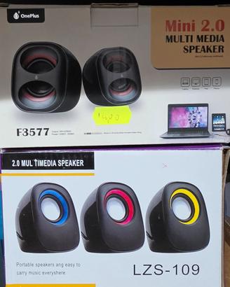 casse audio mini  3Wx2
