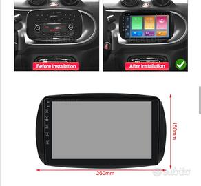 STEREO SMART DOPPIO DIN 2 autoradio androide