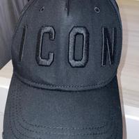 Cappellino nero Dsquared Icon