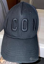Cappellino nero Dsquared Icon