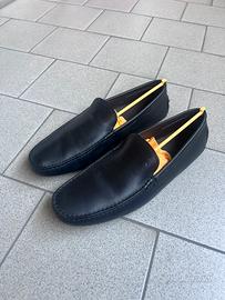 Mocassini in pelle nera Tod’s