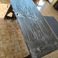 Scrivania in ferro pezzo unico