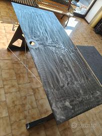 Scrivania in ferro pezzo unico