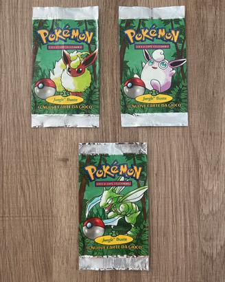 Pokemon - Set Jungle bustine vuote 1999 ITA