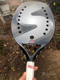 Sexy retro carbon beach tennis