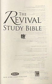 THE REVIVAL STUDY BIBLE - NKJV - PELLE nera