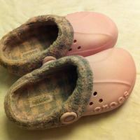 CROCS pantofole bimba misura J2 con imbottitura