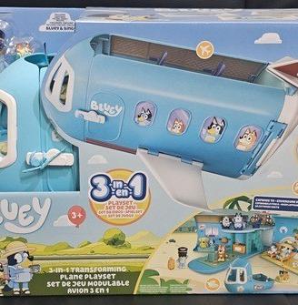 Bluey aereo playset 3 in 1