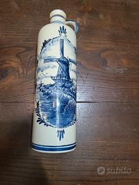 Bottiglia Ceramica delft blue bals Originale Oland