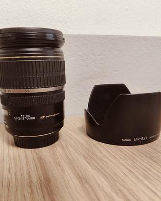 Obiettivo Canon Zoom Lens EF-S 17-55 mm