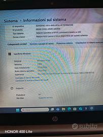 PC HP da 10 pollici i5  340s G7 Windows 11