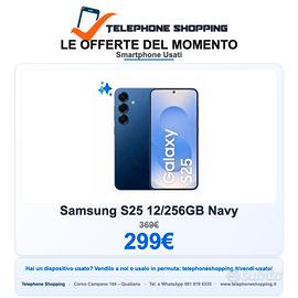 Samsung S25 12/256GB Navy