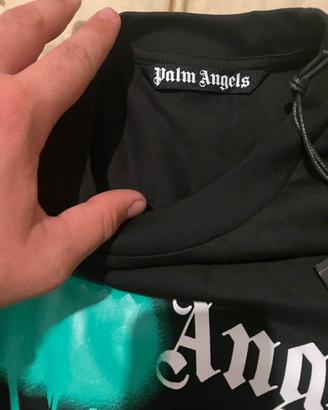 t shirt palm angels milano con cartellino…