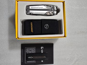 leatherman surge con accessori e fodero